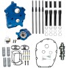 Set pentru arbore cu came BLK PUSH TUBES S&S CYCLE 310-1012C