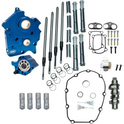 Set pentru arbore cu came - răcire cu apă - antrenare cu lanț - 465 arbore cu came - tuburi cromate pentru pistoane - M8 S&S CYCLE 310-0999C Set pentru arbore cu came - răcire cu apă - antrenare cu lanț - 465 arbore cu came - tuburi cromate pentru pistoane - M8 S&S CYCLE 310-0999C