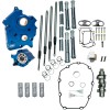 Set ax cu came - răcire cu apă - acționare cu lanț - ax cu came 475 - tuburi cromate pentru pistoane - M8 S&S CYCLE 310-1000C
