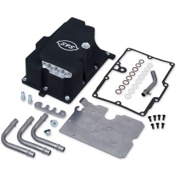 Set de montare a conductei de ulei wrinkle black S&S CYCLE 310-0870 Set de montare a conductei de ulei wrinkle black S&S CYCLE 310-0870