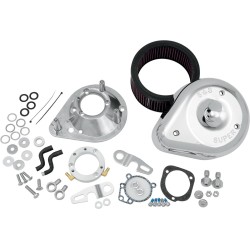 Filtru de aer teardrop pentru CV-carb/EFI crom S&S CYCLE 17-0448 Filtru de aer teardrop pentru CV-carb/EFI crom S&S CYCLE 17-0448