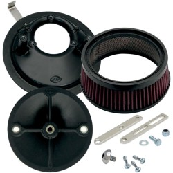 Filtru de aer STEALTH fără capac pentru carburator SUPER E-G S&S CYCLE 170-0176 Filtru de aer STEALTH fără capac pentru carburator SUPER E-G S&S CYCLE 170-0176