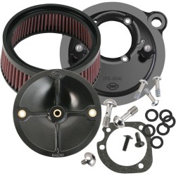 Filtru de aer, set complet, stock CV/EFI, stealth, 1991-UPXL S&S CYCLE 170-0093 Filtru de aer, set complet, stock CV/EFI, stealth, 1991-UPXL S&S CYCLE 170-0093