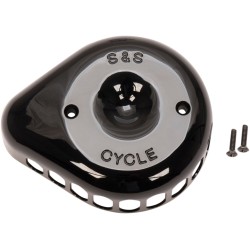 Capac filtru de aer mini tear drop negru S&S CYCLE 170-0366 Capac filtru de aer mini tear drop negru S&S CYCLE 170-0366