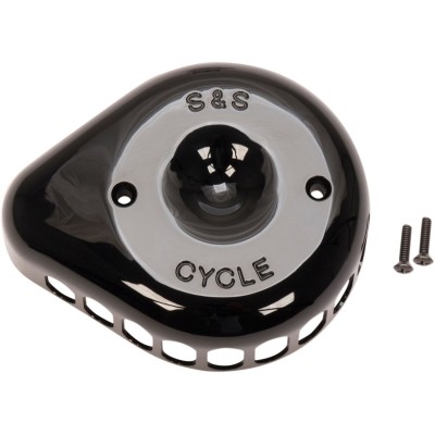 Capac filtru de aer mini tear drop negru S&S CYCLE 170-0366 Capac filtru de aer mini tear drop negru S&S CYCLE 170-0366
