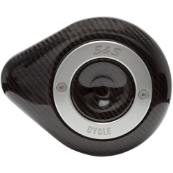 Set capac stealth din fibră de carbon tear drop S&S CYCLE 170-0501