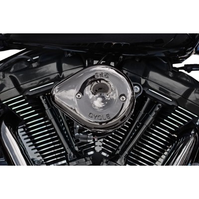 Capac filtru de aer Stealth Mini Teardrop Lava Chrome M8 17-23 S&S CYCLE 170-0780 Capac filtru de aer Stealth Mini Teardrop Lava Chrome M8 17-23 S&S CYCLE 170-0780