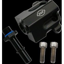 Set șină de combustibil Billet Black M8 Touring 2017-2024 S&S CYCLE 160-0280 Set șină de combustibil Billet Black M8 Touring 2017-2024 S&S CYCLE 160-0280