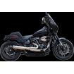 Tobă de eșapament 2:1 Qualifier race only stainless M8 Softail 2018-23 S&S CYCLE 550-1105 thumb