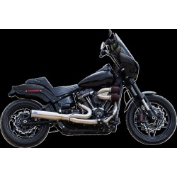 Tobă de eșapament 2:1 Qualifier race only stainless M8 Softail 2018-23 S&S CYCLE 550-1105 Tobă de eșapament 2:1 Qualifier race only stainless M8 Softail 2018-23 S&S CYCLE 550-1105