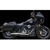 Tobă de eșapament 2:1 Qualifier doar pentru curse din oțel inoxidabil M8 Touring 2017+ S&S CYCLE 550-1107