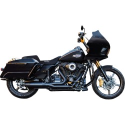 Sistem de evacuare 2:1 Qualifier race only black M8 Touring 2017+ S&S CYCLE 550-1109