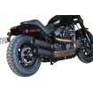 Tobe GRAND NATIONAL SLIP-ON negre S&S CYCLE 550-0734 Tobe GRAND NATIONAL SLIP-ON negre S&S CYCLE 550-0734 thumb