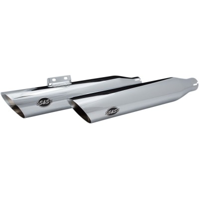 Tobă slip on slash-cut crom S&S CYCLE 550-0736