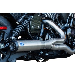 Sistem de evacuare Qualifier 2:1 din oțel inoxidabil doar pentru curse Indian Chief S&S CYCLE 550-1117 Sistem de evacuare Qualifier 2:1 din oțel inoxidabil doar pentru curse Indian Chief S&S CYCLE 550-1117