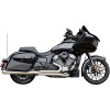 Tobă de eșapament Qualifier 2:1 Brushd SS 49 State Indian cu Powerplus S&S CYCLE 550-1132