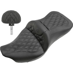 Șa pentru două persoane Road Sofa LS față/spate LeatherSaddleGel neagră SADDLEMEN 808-07B-184BR Șa pentru două persoane Road Sofa LS față/spate LeatherSaddleGel neagră SADDLEMEN 808-07B-184BR