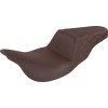 Șa dublă step up LS frontrear SaddlehydeSaddlegel maro SADDLEMEN 808-07B-173BR