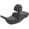Șa ROADSOFA LS cu spătar SADDLEMEN 897-07-182BR