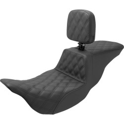 Șa turistică Step Up - spătar pentru conducător - broderie completă cu grilaj - FL '08-'22 SADDLEMEN 808-07B-195BR Șa turistică Step Up - spătar pentru conducător - broderie completă cu grilaj - FL '08-'22 SADDLEMEN 808-07B-195BR