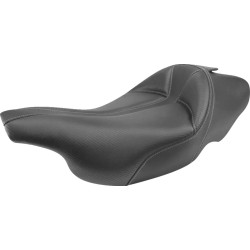 Șa Dominator Solo - extinsă - cu cusături - neagră cu cusături gri - FL SADDLEMEN 897-07-0042