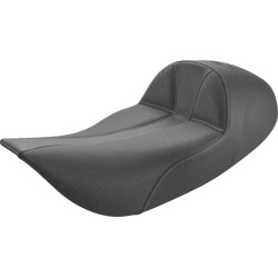 Șa Dominator Solo - extinsă - cu cusături - neagră cu cusături gri - FL SADDLEMEN 897-06-0042 Șa Dominator Solo - extinsă - cu cusături - neagră cu cusături gri - FL SADDLEMEN 897-06-0042