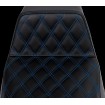 Șa treptată - față cu cusătură tip grilaj - cusătură albastră SADDLEMEN 808-07B-17201 Șa treptată - față cu cusătură tip grilaj - cusătură albastră SADDLEMEN 808-07B-17201 thumb