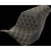 Șa în trepte - Lattice Stitch - cusătură aurie SADDLEMEN 808-07B-17507