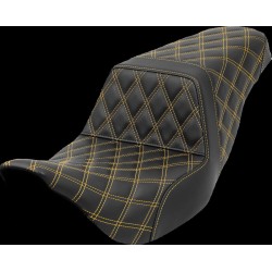 Șa în trepte - Lattice Stitch - cusătură aurie SADDLEMEN 808-07B-17507 Șa în trepte - Lattice Stitch - cusătură aurie SADDLEMEN 808-07B-17507