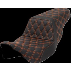 Șa treptată - lattice stitch - cusătură portocalie SADDLEMEN 808-07B-17503 Șa treptată - lattice stitch - cusătură portocalie SADDLEMEN 808-07B-17503