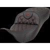 Șa Roadsofa - cusătură cu grilaj - cusătură bordo - rază extinsă SADDLEMEN 808-07B-18408