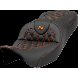 Șa Roadsofa - Lattice Stitch - cusătură portocalie SADDLEMEN 808-07B-18203 Șa Roadsofa - Lattice Stitch - cusătură portocalie SADDLEMEN 808-07B-18203