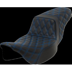 Șa Step-Up - Lattice Stitch - cusătură albastră - rază extinsă SADDLEMEN 808-07E-17501
