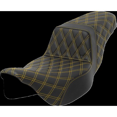 Șa în trepte - cusătură lattice - cusătură aurie - extindere SADDLEMEN 808-07E-17507 Șa în trepte - cusătură lattice - cusătură aurie - extindere SADDLEMEN 808-07E-17507