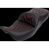 Șa roadsofa ls w/br red stitch SADDLEMEN 808-07B-182B4