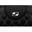 Șa ROADSOFA LS W/BR cu cusătură albă SADDLEMEN 808-07B-182B6 thumb