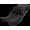 Șa ROADSOFA LS EXT RCH cu cusătură bordo SADDLEMEN 808-07B-184B8