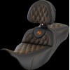 Șa ROADSOFA LS EXT RCH cu cusătură portocalie SADDLEMEN 808-07B-184B3