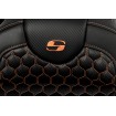 Șa RoadSofa - Honeycomb - cusătură portocalie - fără spătar SADDLEMEN 808-07B-18903 Șa RoadSofa - Honeycomb - cusătură portocalie - fără spătar SADDLEMEN 808-07B-18903 thumb