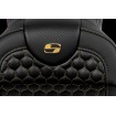 Șa RoadSofa - Honeycomb - cusătură aurie - fără spătar SADDLEMEN 808-07B-18907 Șa RoadSofa - Honeycomb - cusătură aurie - fără spătar SADDLEMEN 808-07B-18907 thumb