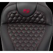 Șa RoadSofa - Honeycomb - cusătură roșie - cu spătar SADDLEMEN 808-07B-189B4 Șa RoadSofa - Honeycomb - cusătură roșie - cu spătar SADDLEMEN 808-07B-189B4 thumb