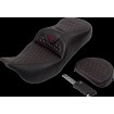 Șa RoadSofa - Honeycomb - cusătură roșie - cu spătar SADDLEMEN 808-07B-189B4 Șa RoadSofa - Honeycomb - cusătură roșie - cu spătar SADDLEMEN 808-07B-189B4 thumb