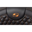 Șa RoadSofa - Honeycomb - cusătură portocalie - cu spătar SADDLEMEN 808-07B-189B3 Șa RoadSofa - Honeycomb - cusătură portocalie - cu spătar SADDLEMEN 808-07B-189B3 thumb