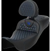 Șa RoadSofa - Honeycomb - cusătură albastră - cu spătar SADDLEMEN 808-07B-190B1 Șa RoadSofa - Honeycomb - cusătură albastră - cu spătar SADDLEMEN 808-07B-190B1 thumb