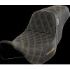 Șa Pro Series SDC Performance - fără spătar - cusătură aurie SADDLEMEN SC80807GOL