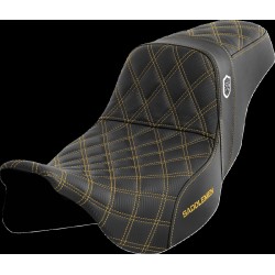 Șa Pro Series SDC Performance - fără spătar - cusătură aurie SADDLEMEN SC80807GOL Șa Pro Series SDC Performance - fără spătar - cusătură aurie SADDLEMEN SC80807GOL