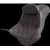 Șa Pro Series SDC Performance - cu spătar - Wine Berry Stitch SADDLEMEN SC80807WINRT