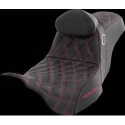 Șa Pro Series SDC Performance - cu spătar - Wine Berry Stitch SADDLEMEN SC80807WINRT
