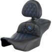 Șa RoadSofa - cu spătar - cusătură încrucișată - cusătură albastră - extinsă SADDLEMEN 823-07-184B1 Șa RoadSofa - cu spătar - cusătură încrucișată - cusătură albastră - extinsă SADDLEMEN 823-07-184B1 thumb