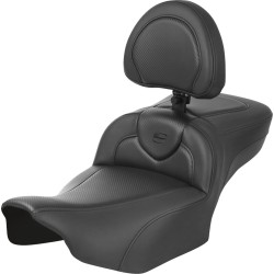 Șa RoadSofa - cu spătar - carbon - extinsă SADDLEMEN 823-07-186B0